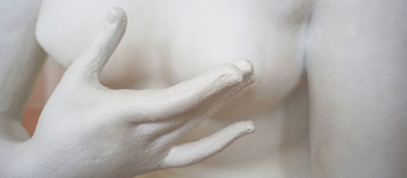 Rzeźba ludzkiej ręki